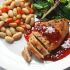 Grilled Chicken with Strawberry Balsamic Sauce