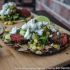 Grilled Coffee Rubbed Hanger Steak Tacos With Fresh Corn & Zucchini Relish