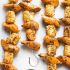Grilled hot dog skewers with tater tots