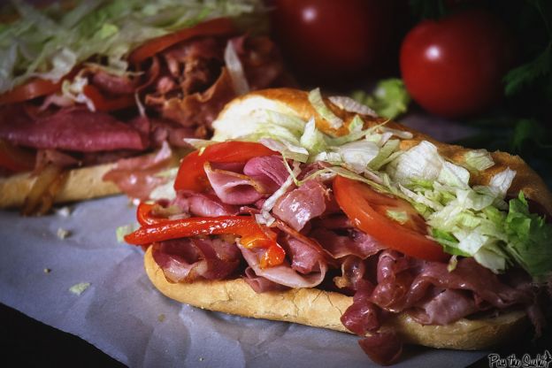 Grilled Italian Hoagies