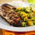 Grilled Jerk Chicken with Avocado Mango Salsa