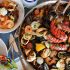Grilled Spanish Seafood Paella