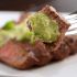 Grilled Steak with Avocado Sauce