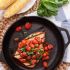 Grilled Swordfish With Tomatoes And Basil