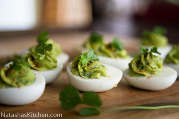 Guacamole Stuffed Eggs Recipe