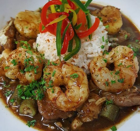 Seafood gumbo