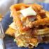 Ham and Cheese Waffles