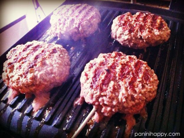Grilled burgers
