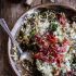 Harissa, Broccoli, Spinach, Wild Rice Casserole With Crispy Prosciutto