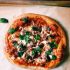 Harissa Pizza With North African Sausage And Yogurt Dipping Sauce