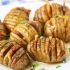 Easy-peasy hasselback bacon potatoes