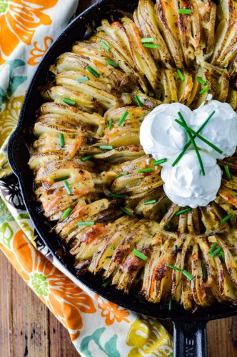 Hasselback Potato Ring