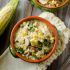 Healthy crock pot jalapeno chicken sweet corn soup