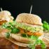 Chipotle pumpkin veggie burgers