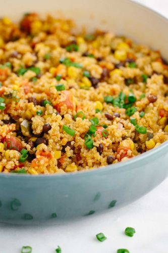 One Pot Mexican Spiced Vegetable Quinoa