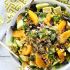 Mexican quinoa salad with orange lime dressing
