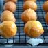 Homemade glazed donut holes