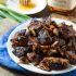 Honey bourbon steak tips