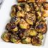 Honey Sesame Roasted Brussels Sprouts