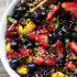 Honey lime quinoa fruit salad