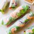 Homemade Fresh Summer Rolls With Easy Peanut Dipping Sauce