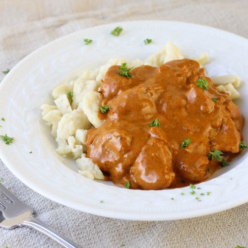 Hungary - Hungarian Chicken Paprikas