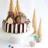 Easy ice cream sandwiches cake