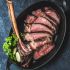 REVERSE-SEARED BISON STEAK