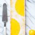 Pop art lemon tart