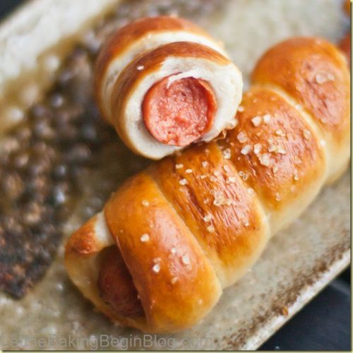 Pretzel dogs
