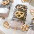 Chocolate peanut butter pretzel pops