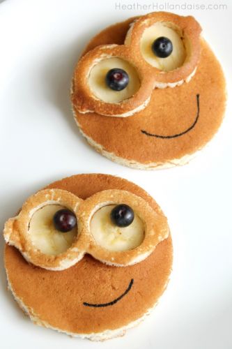 Funbites Minion Banana Pancakes