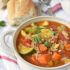 Italian orzo soup
