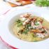 Easy Italian Shrimp & Polenta