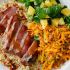 Jamaican BBQ Sirloin Steak with Quinoa
