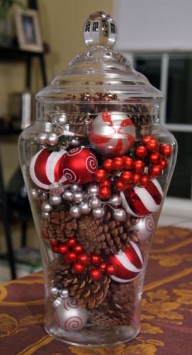 Make a quick-fix table centerpiece