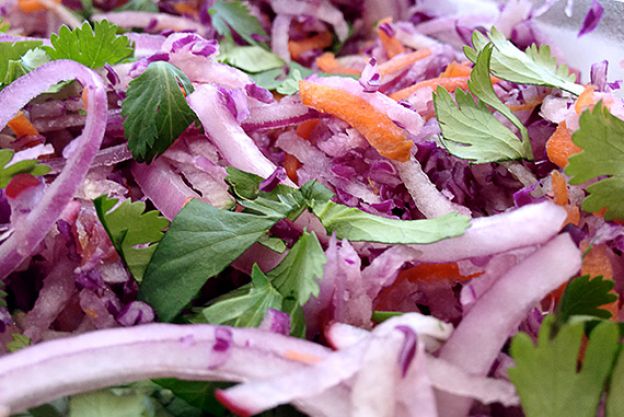 Jicama and Red Onion Slaw