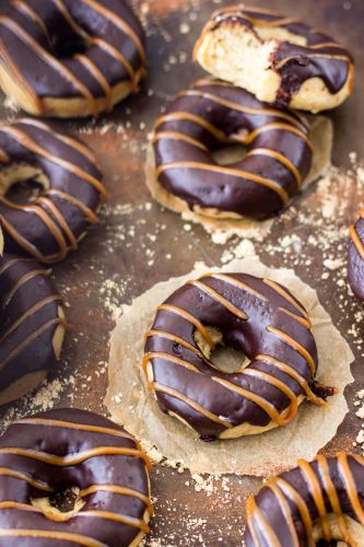 Baked Peanut Butter Donuts