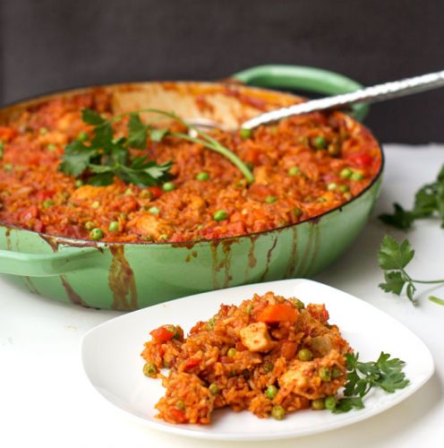 West Africa - Jollof Rice With Chicken