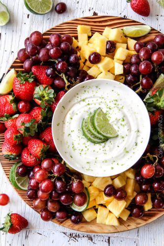 Key Lime Cheesecake Fruit Dip