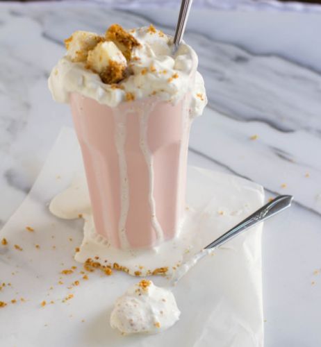 Key lime pie milkshake