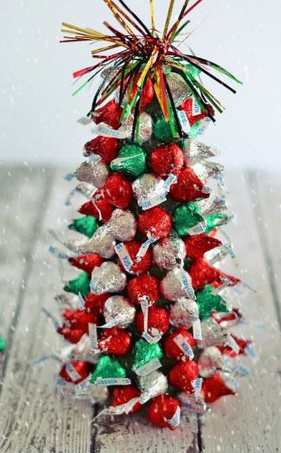 Make a Kiss-mas tree