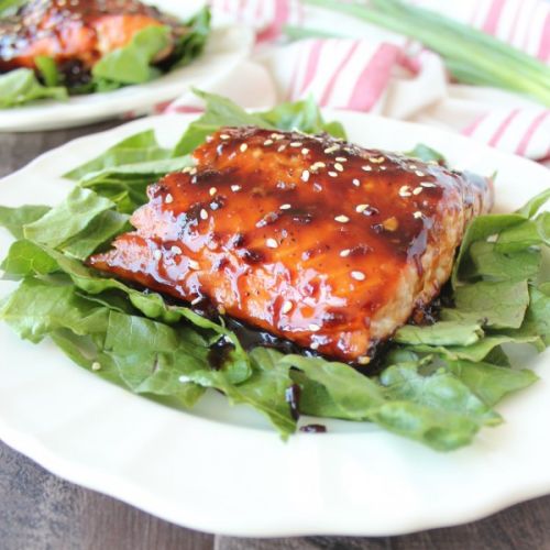 Korean BBQ Grilled Salmon