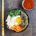 Korean BEEF BIBIMBAP WITH BROWN RICE