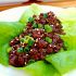 Korean beef lettuce wraps
