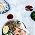 Kuy teav, pork and seafood noodle soup (Cambodia)