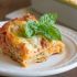 Spinach and artichoke chicken lasagna