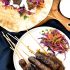 Middle Eastern Lamb Koftas With Yogurt Dressing