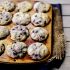 Lemon-blueberry sour cream muffins