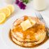 Lemon ricotta pancakes